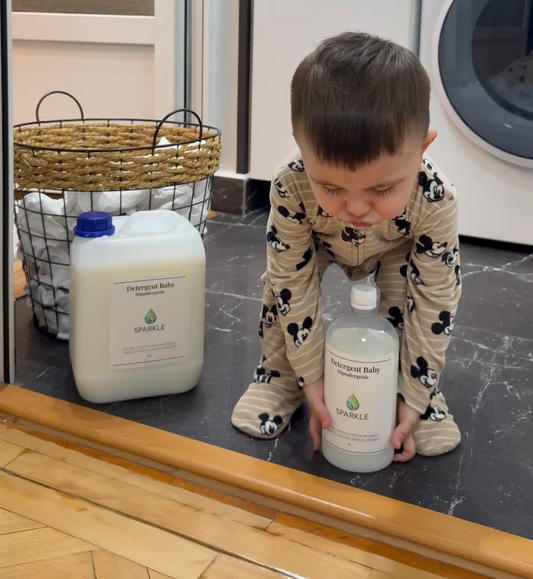 2 x Detergent Hipoalergenic pentru bebelusi - 5 L