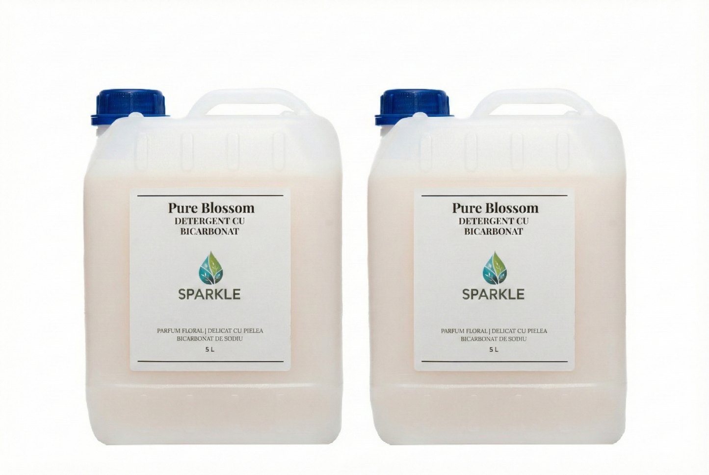 2 x 5 L Pure Blossom - Detergent cu Bicarbonat