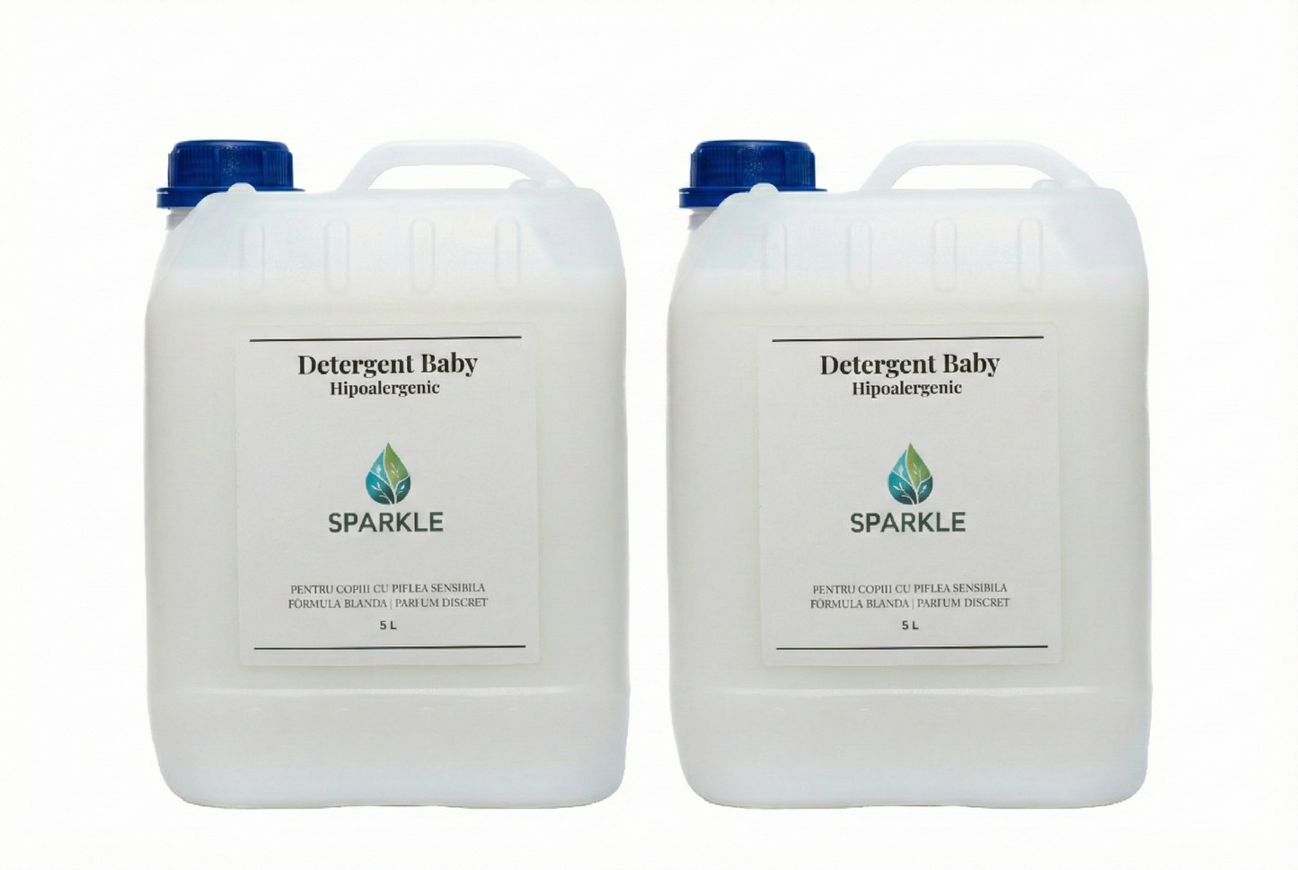 2 x Detergent Hipoalergenic pentru bebelusi - 5 L